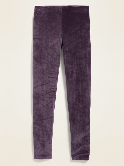 View large product image 1 of 1. Velour Leggings for Girls