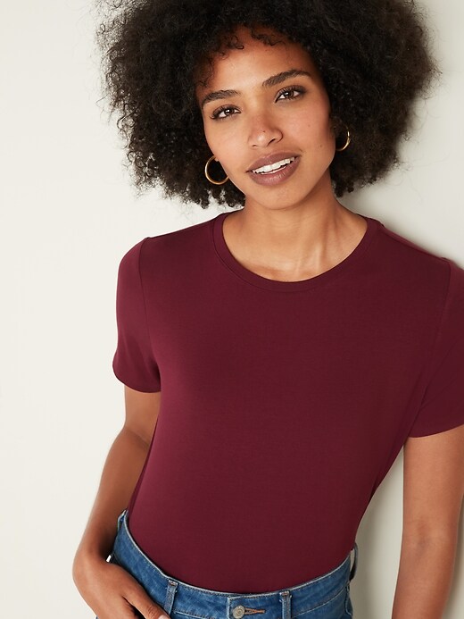 Luxe Crew-Neck T-Shirt for Women | Old Navy