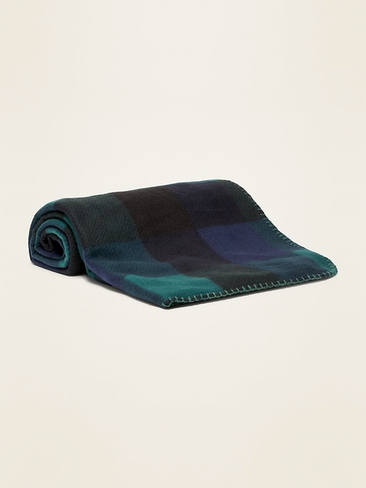 View large product image 1 of 1. Patterned Performance Fleece Blanket