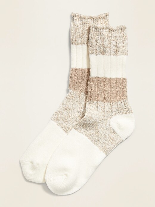 Textured Crew Socks for Women | Old Navy