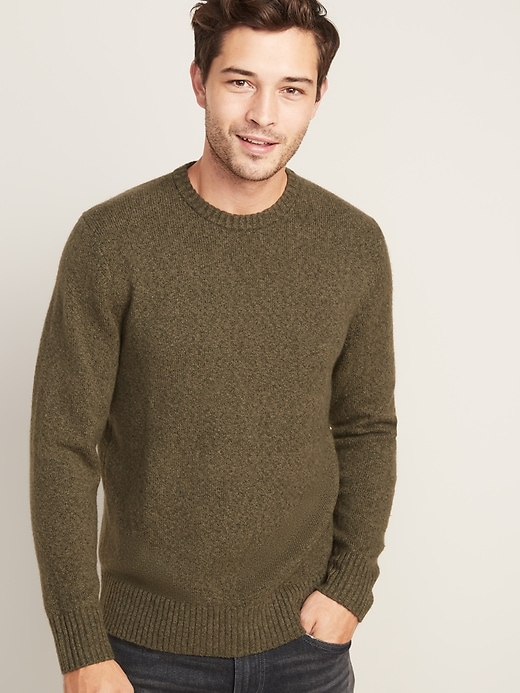 View large product image 1 of 1. Super-Soft Crew-Neck Sweater