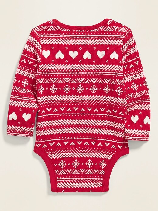 View large product image 2 of 2. Thermal Printed Bodysuit for Baby