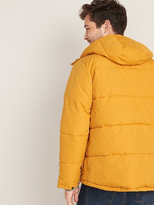 Image number 2 showing, Water-Resistant Hooded Puffer Jacket