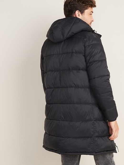 Image number 2 showing, Water-Resistant Extra-Long Frost-Free Puffer Jacket