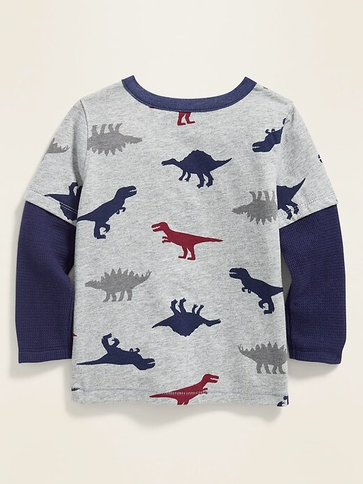 View large product image 2 of 4. Graphic 2-in-1 Tee for Toddler Boys