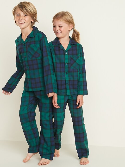 View large product image 1 of 3. Printed Twill Pajama Set For Kids