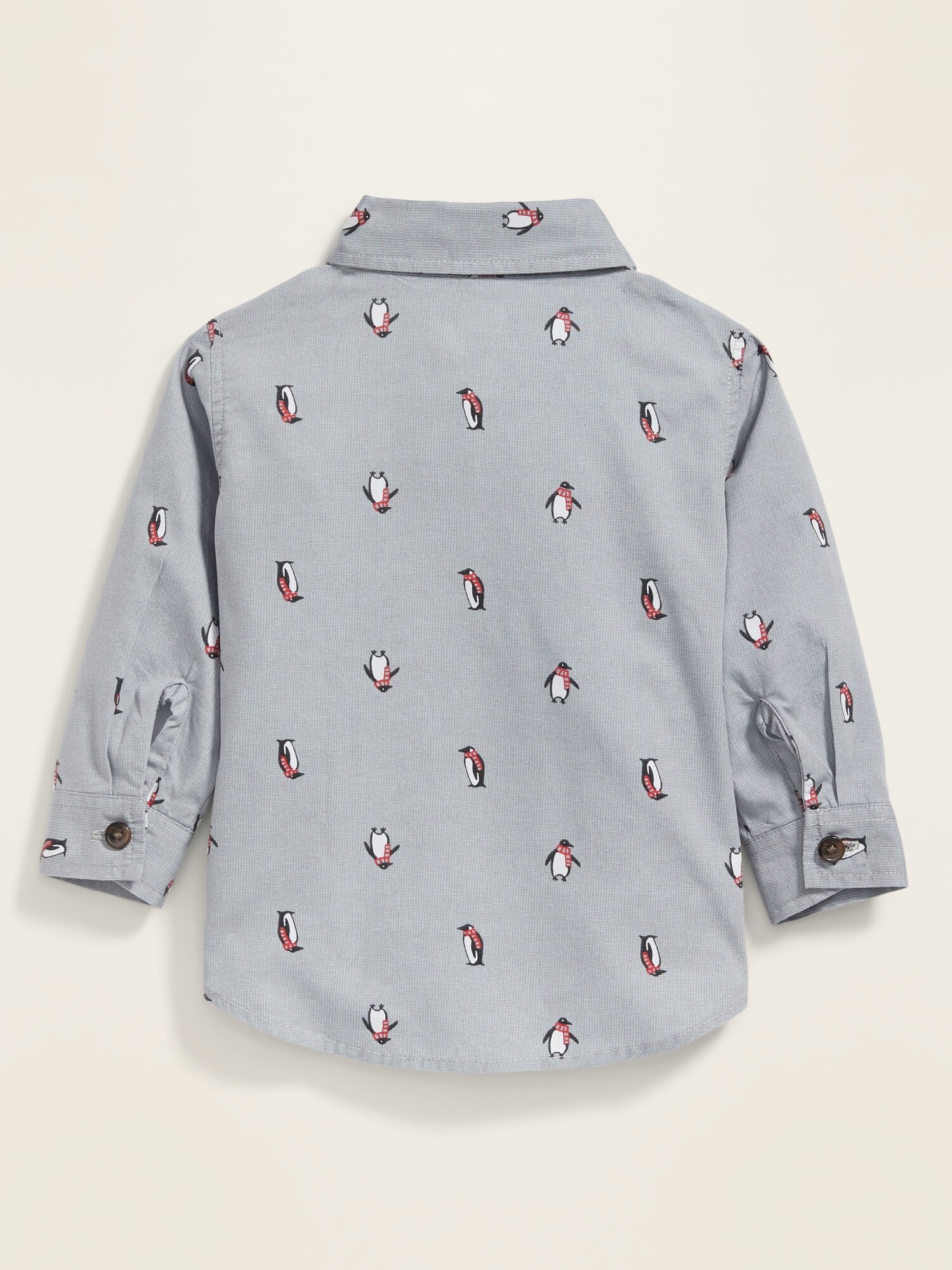 PenguinPrint Shirt & BowTie Set for Baby Old Navy