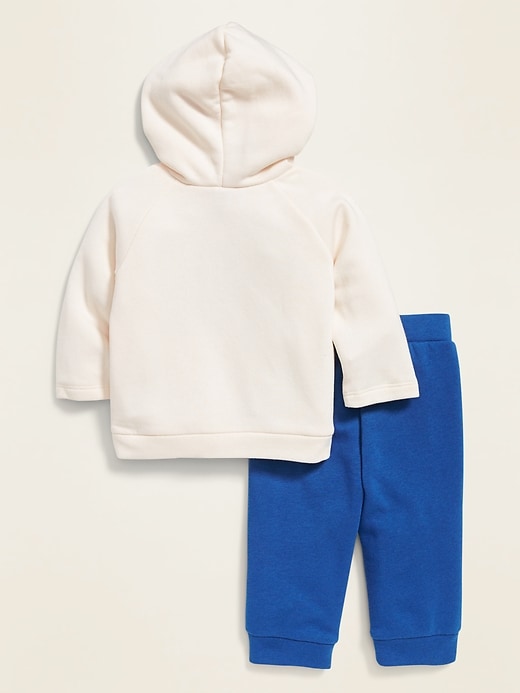 View large product image 2 of 2. Penguin-Graphic Pullover Hoodie & Joggers Set for Baby