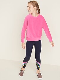 View large product image 3 of 3. Cozy-Lined Leggings for Girls