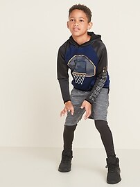 View large product image 3 of 3. Graphic Go-Dry French Terry Pullover Hoodie For Boys