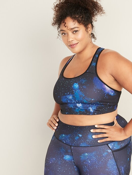 Image number 4 showing, Medium-Support Plus-Size Powersoft Sports Bra