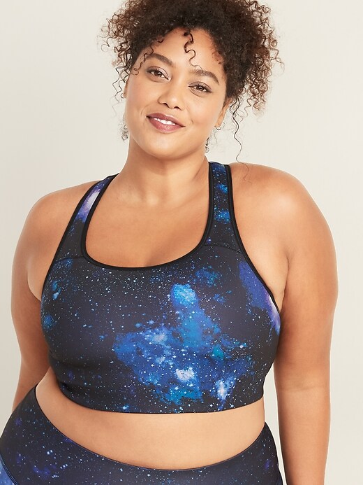 Image number 1 showing, Medium-Support Plus-Size Powersoft Sports Bra
