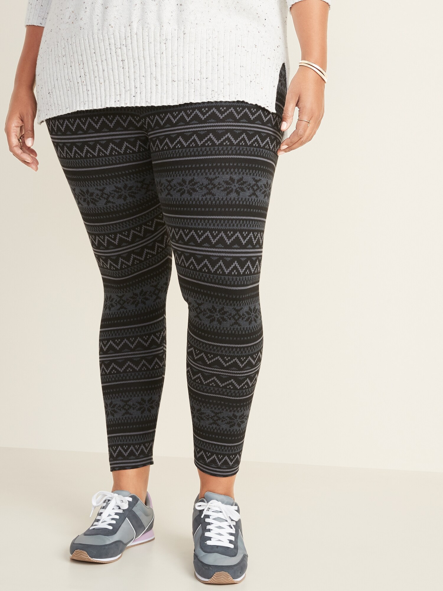 PlusSize Printed Leggings Old Navy