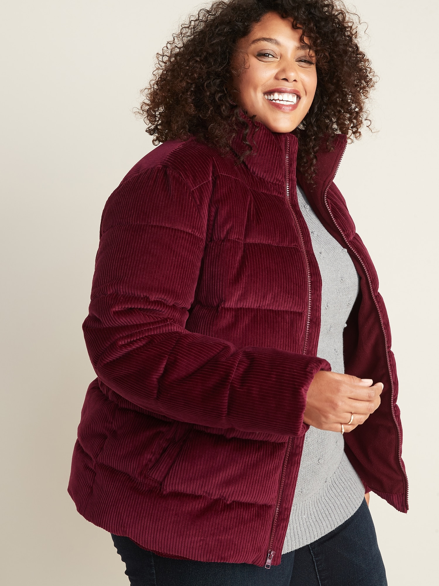 Plus size hotsell corduroy jacket