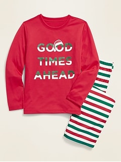 gap kids holiday pajamas