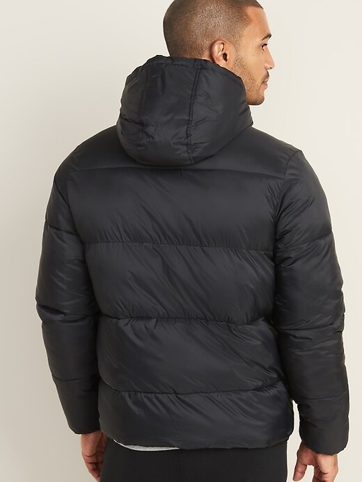 Image number 2 showing, Go-H20 Water-Resistant Hooded Puffer Jacket