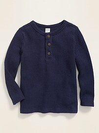 View large product image 4 of 4. Thermal-Knit Henley for Toddler Boys