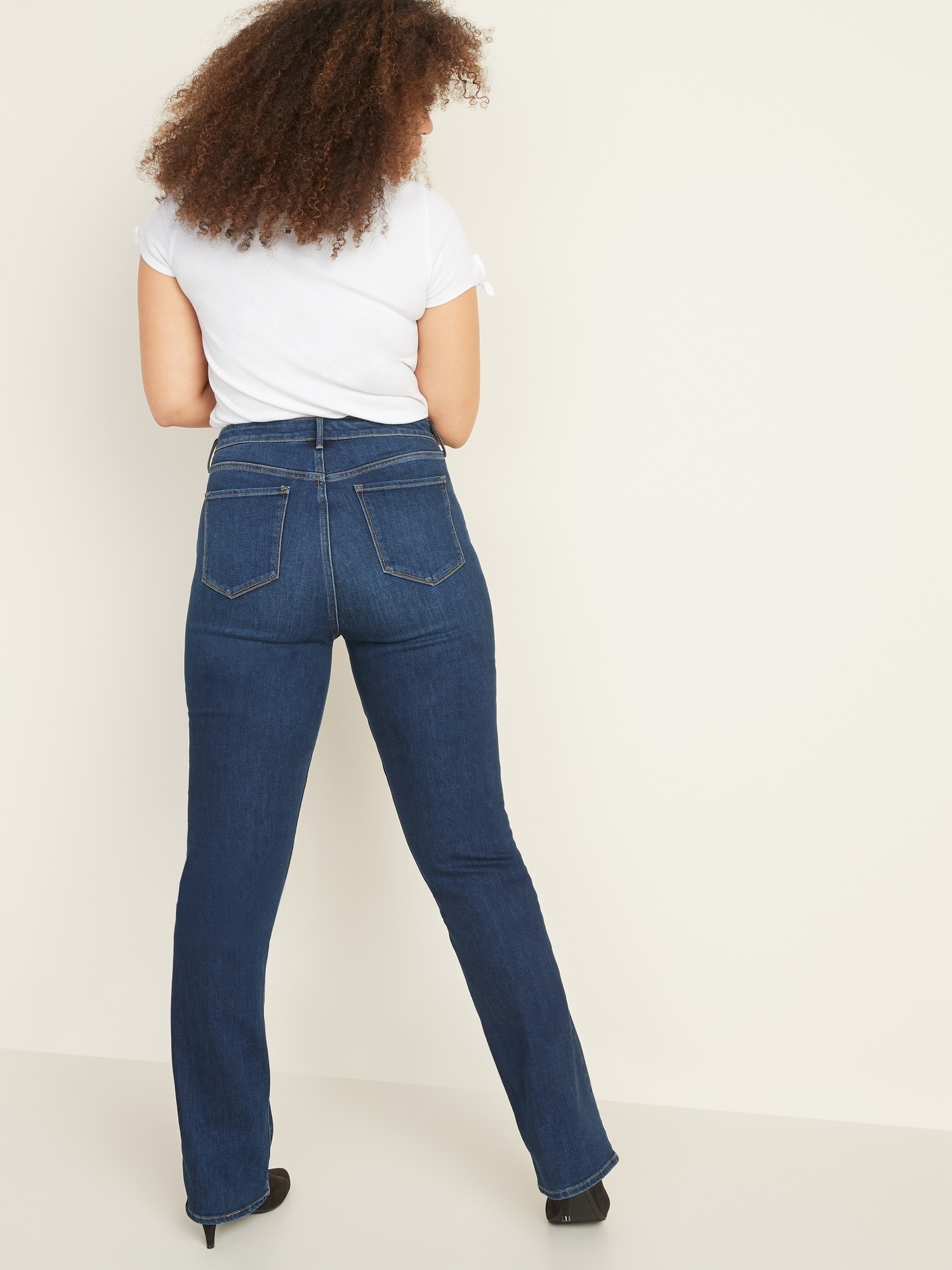 High-Waisted Kicker Boot-Cut Jeans For Women | Old Navy