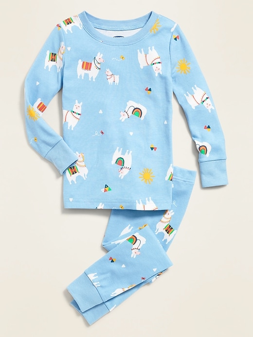 View large product image 1 of 2. Alpaca-Print Pajama Set for Toddler Girls & Baby