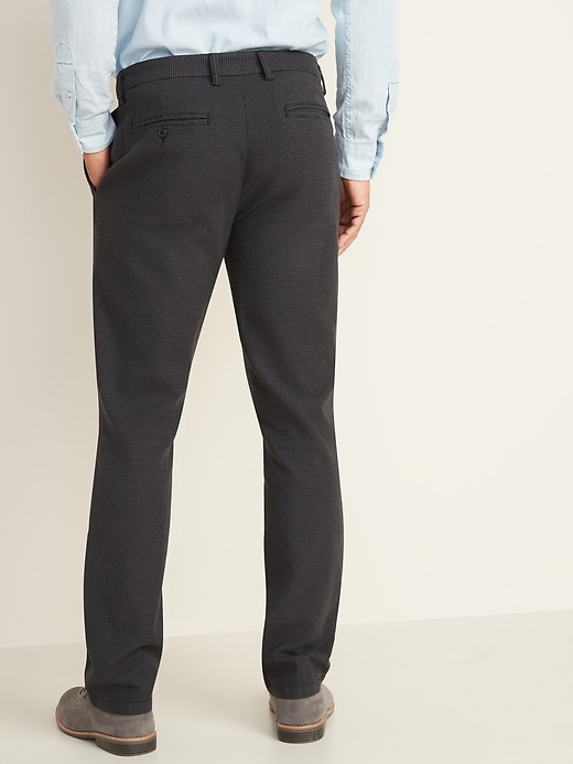 View large product image 2 of 3. Straight Built-In Flex Textured Ultimate Chinos