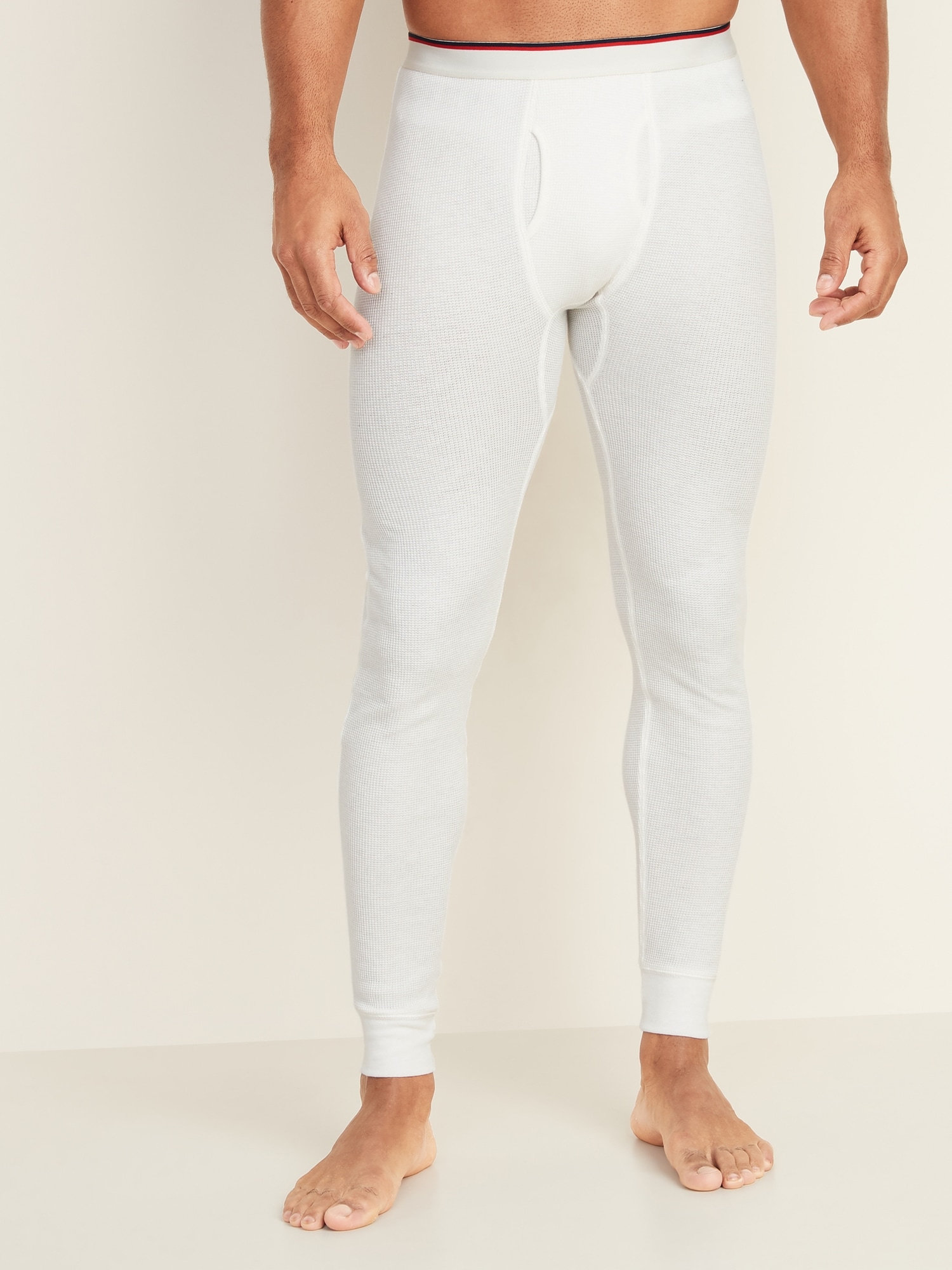 Men's Thermal Long John Underwear - White, Shop Today. Get it Tomorrow!