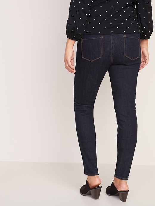 Image number 2 showing, Maternity Side-Panel Skinny Jeans