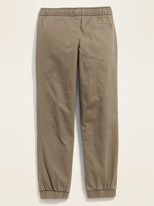 View large product image 2 of 3. Built-In-Flex Twill Joggers For Boys