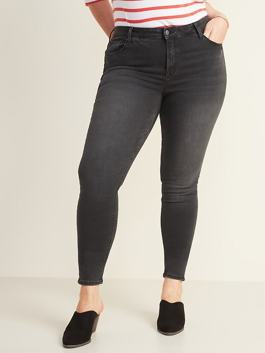 Image number 6 showing, Mid-Rise Built-In Sculpt Rockstar Jeans for Women