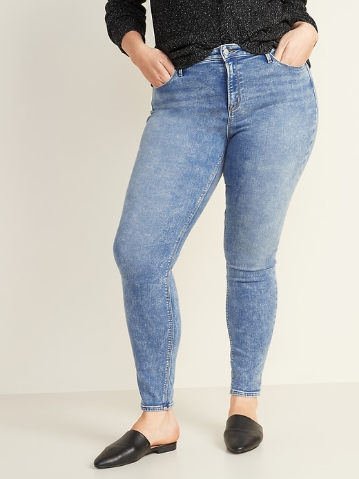 Image number 6 showing, High-Waisted Built-In Warm Rockstar Jeans for Women