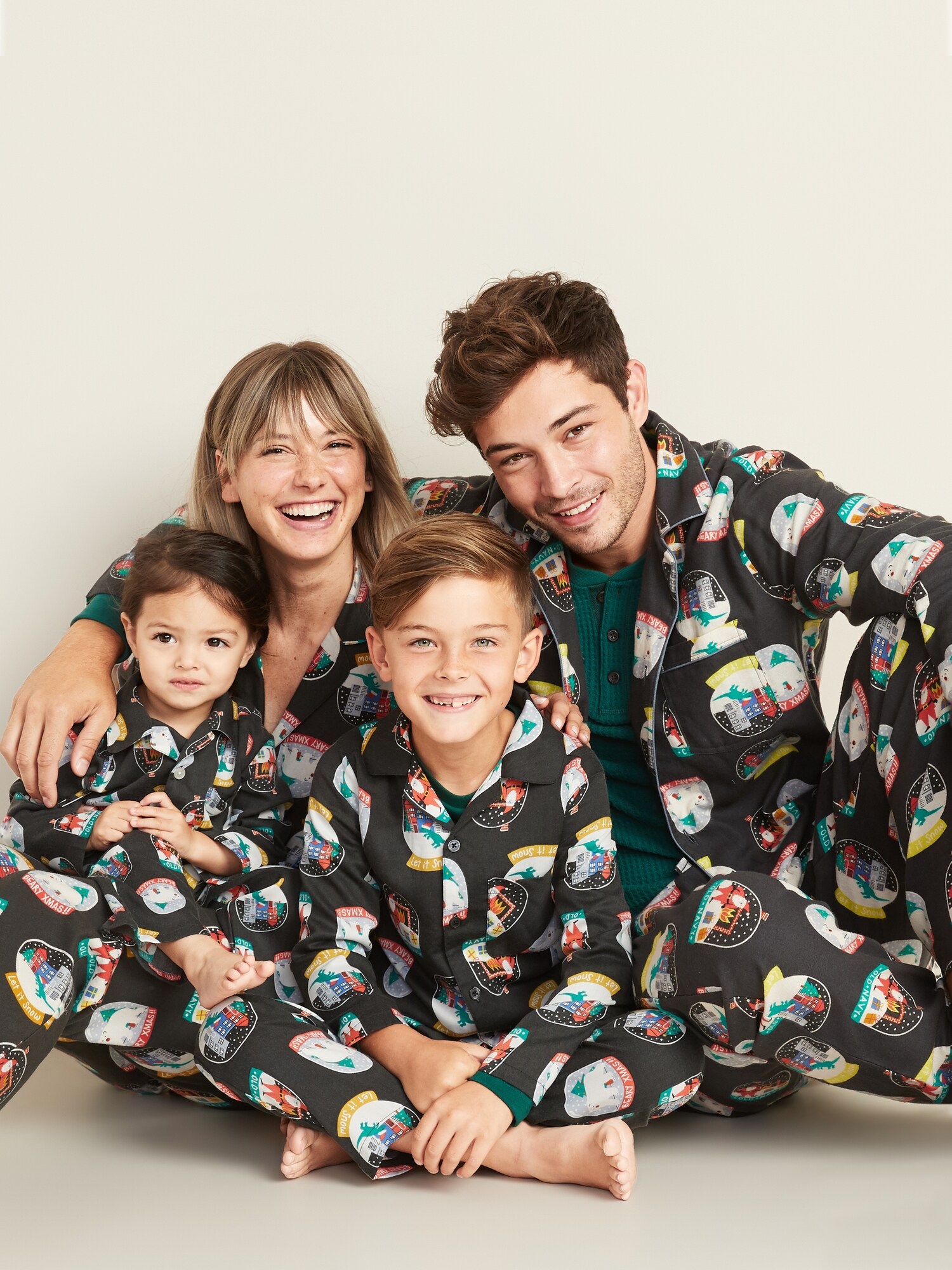 Patterned Flannel Pajama Set for Men Old Navy