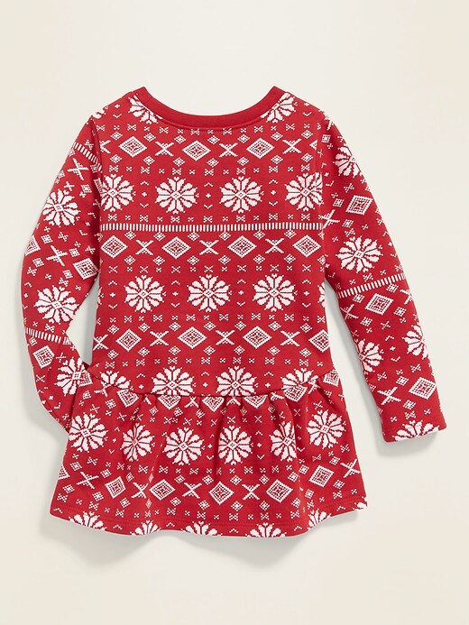 View large product image 2 of 4. Disney&#169 Minnie Mouse Peplum-Hem Tunic Sweatshirt for Toddler Girls