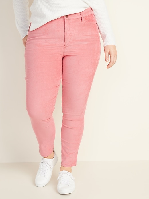 Image number 6 showing, High-Waisted Rockstar Super Skinny Corduroy Pants for Women