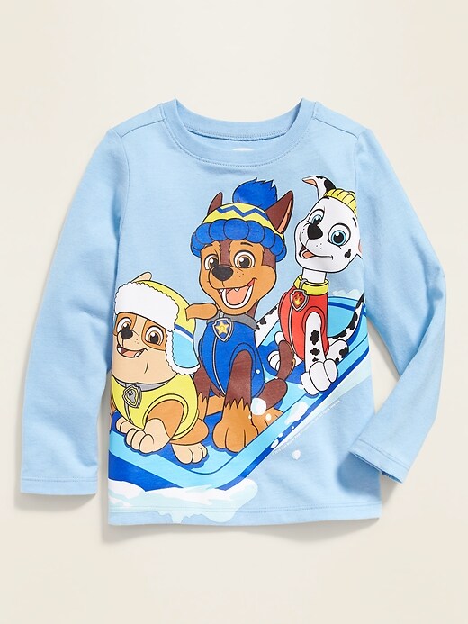 View large product image 1 of 2. Paw Patrol&#153 Winter Sled Graphic Tee for Toddler Boys