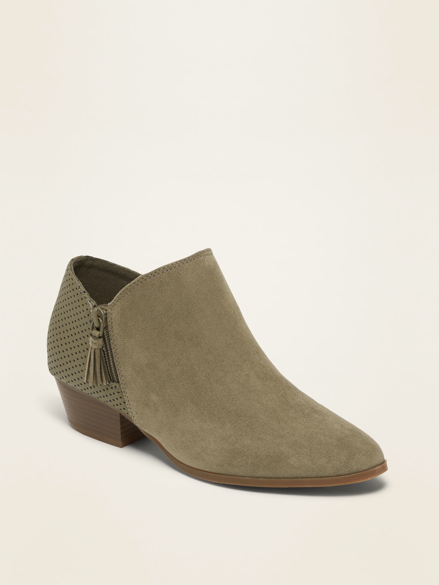 Old navy clearance suede booties