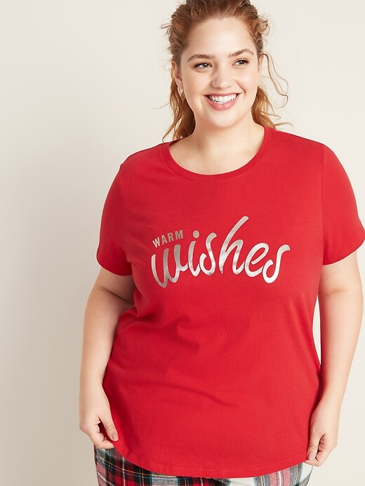 Image number 1 showing, EveryWear Plus-Size Graphic Tee