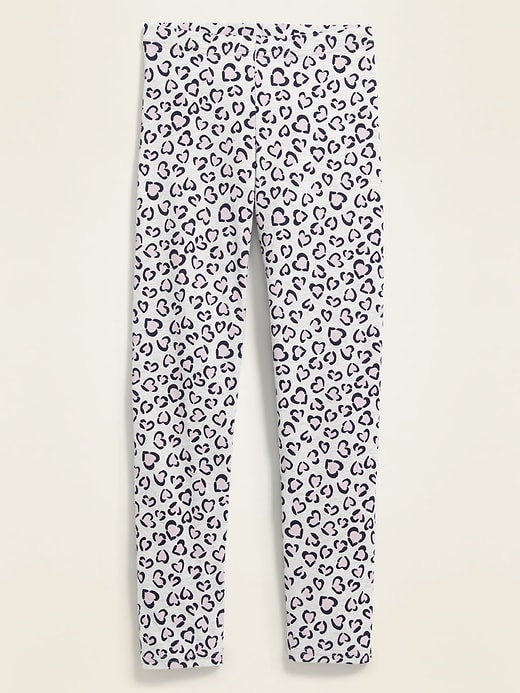 View large product image 1 of 1. Printed Built-In Tough Leggings for Girls