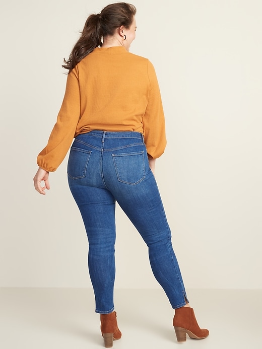 Image number 6 showing, High-Waisted Button-Fly Rockstar Jeans for Women