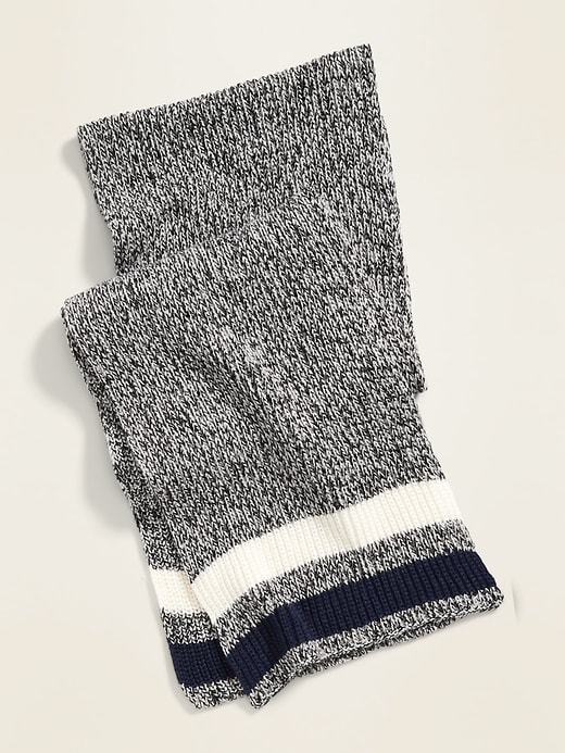 View large product image 1 of 1. Sweater-Knit Scarf