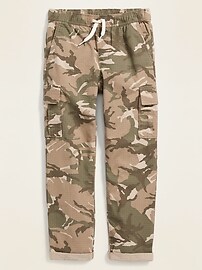 View large product image 3 of 3. Relaxed Slim Built-In Flex Ripstop Pull-On Cargo Pants For Boys