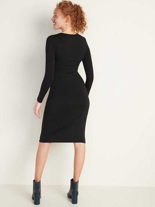 Image number 2 showing, Twist-Front Dress for Women