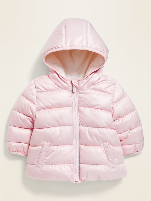 View large product image 1 of 2. Hooded Frost Free Puffer Jacket for Baby