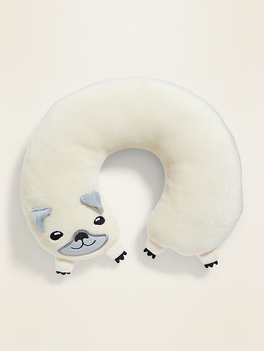 View large product image 1 of 1. Therawell&#174 Plush Critter Neck Pillow