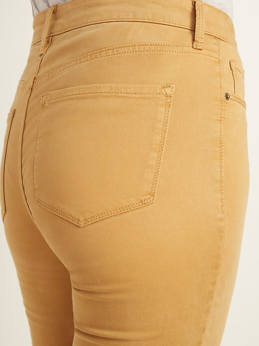 Image number 4 showing, High-Waisted Sateen Rockstar Super Skinny Jeans for Women
