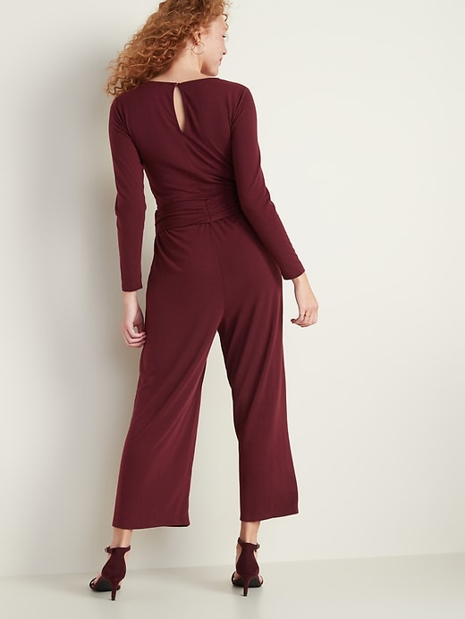 Image number 2 showing, Twist-Front Jumpsuit for Women