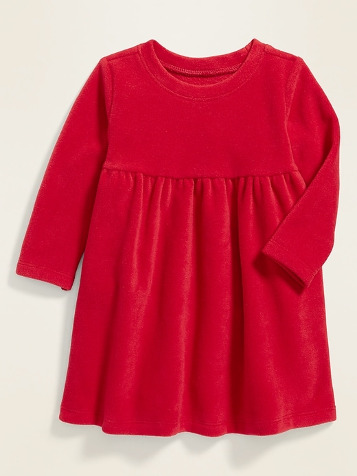 View large product image 1 of 2. Micro Performance Fleece Dress for Baby