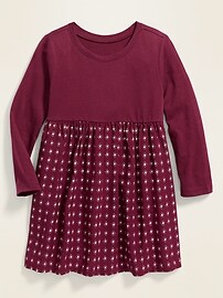 View large product image 3 of 3. Fit & Flare Dress for Toddler Girls