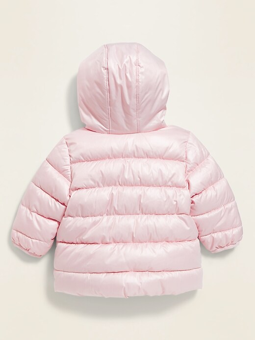 View large product image 2 of 2. Hooded Frost Free Puffer Jacket for Baby