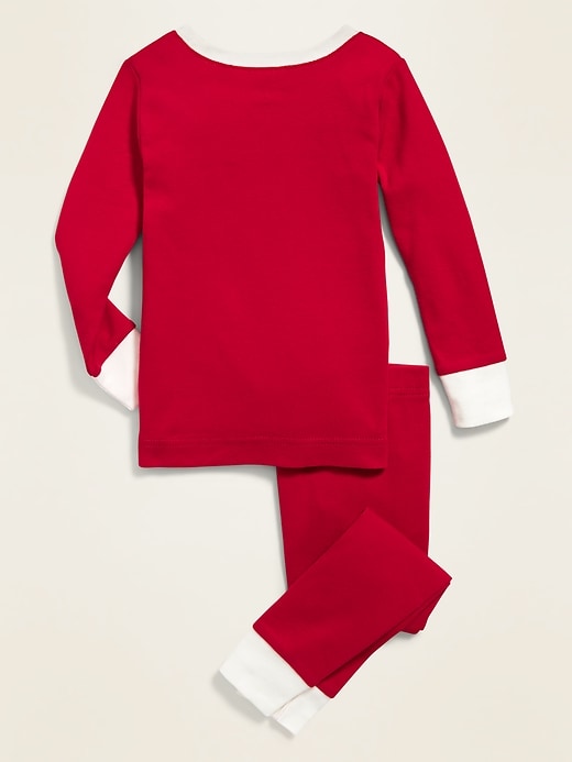 View large product image 2 of 4. Santa Suit Graphic Pajama Set for Toddler & Baby