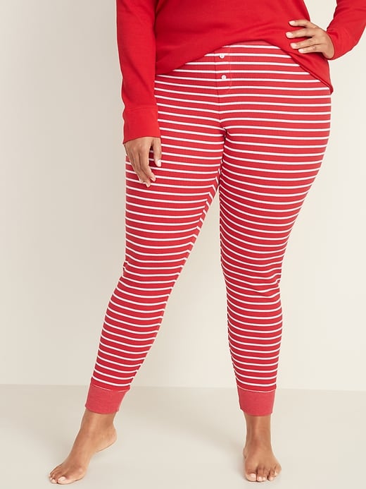 View large product image 1 of 1. Thermal-Knit Plus-Size Pajama Pants