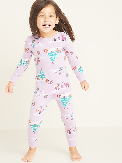 View large product image 1 of 2. Jingle Jammies Pajama Set for Toddler & Baby
